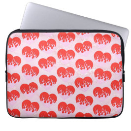 Capa Para Notebook Coração de Fogo