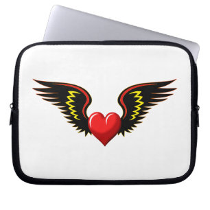Capa Para Notebook Coração ondulado