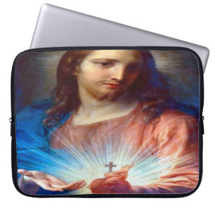 Capa Para Notebook Coração Sagrado de Jesus