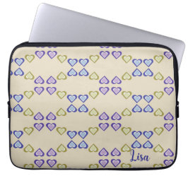 Capa Para Notebook Corações