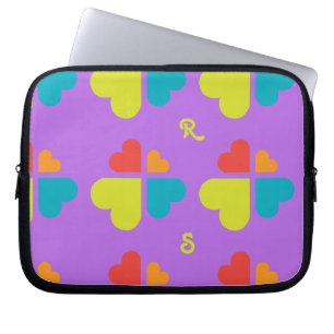 Capa Para Notebook Corações Cruz