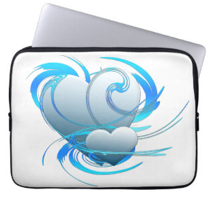 Capa Para Notebook Corações de Rotação