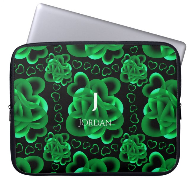 Capa Para Notebook Corações Inteiro Padrão (Frente)