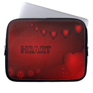 Capa Para Notebook Corações protegidos -