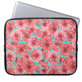Capa Para Notebook Coral Floral