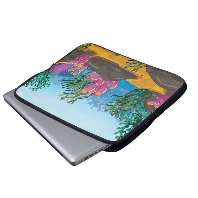 Capa Para Notebook Coral Reef (Frente Inferior)