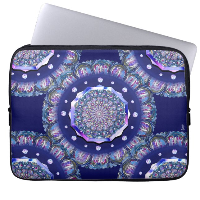 Capa Para Notebook Corante azul (Frente)