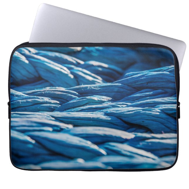 Capa Para Notebook Corda Azul (Frente)