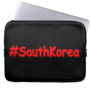 Capa Para Notebook "#Coreia do Sul" Design. Comprar Agora