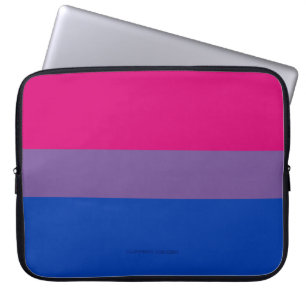 Capa Para Notebook Cores da bandeira do orgulho bissexual SlipperyJoe