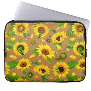 Capa Para Notebook Cores d'água Girassol 5