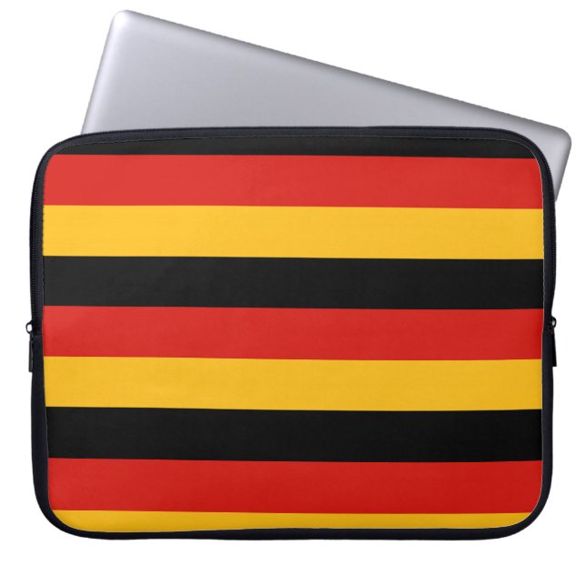 CAPA PARA NOTEBOOK CORES DE BANDEIRA ALEMÃS (Frente)