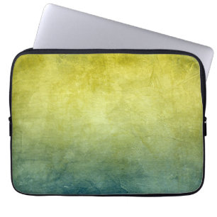 Capa Para Notebook Cores Grunares - Amarelo e Azul