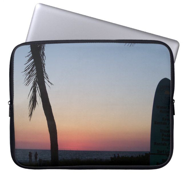 Capa Para Notebook Cores solares do Golfo na bolsa de laptop (Frente)