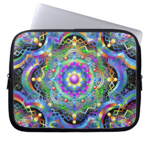Capa Para Notebook Cores Universas de Mandala