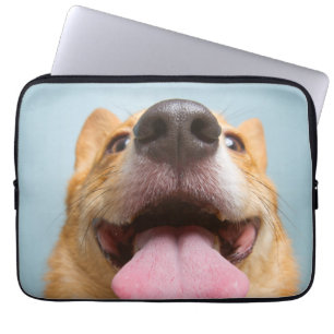 Capa Para Notebook Corgi muito feliz das imagens   de Getty