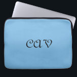 Capa Para Notebook Cornflower Blue<br><div class="desc">Este belo cobertor azul de córnflor vai mantê-lo quente quando você for azul. Ele também pode ser personalizado para torná-lo seu próprio cobertor exclusivo</div>