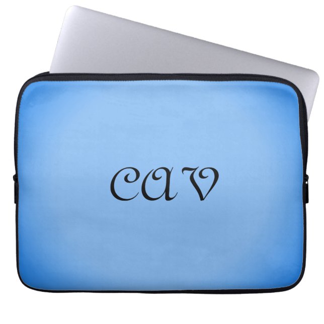 Capa Para Notebook Cornflower Blue (Frente)