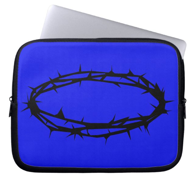 Capa Para Notebook coroa de espinhos (Frente)