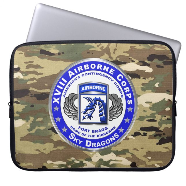 Capa Para Notebook CORPO AEROTERRestre XVIII (Frente)