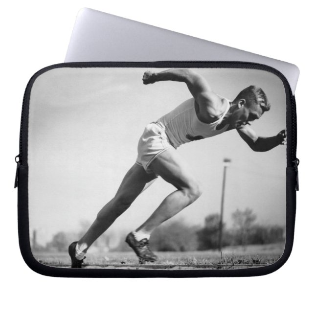 Capa Para Notebook Corredor masculino (Frente)