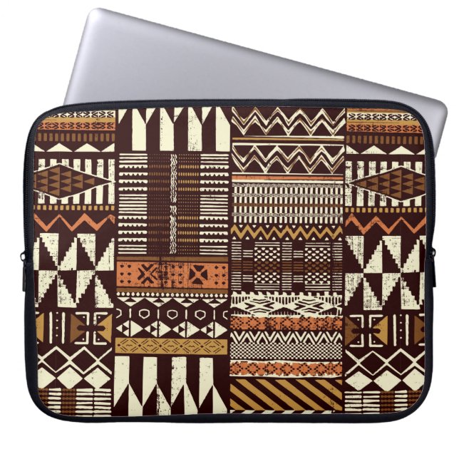 Capa Para Notebook Correspondência de tecido ao estilo africano triba (Frente)