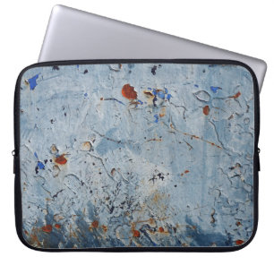 Capa Para Notebook Corrode de Mancha Azul de Ferro Antigo