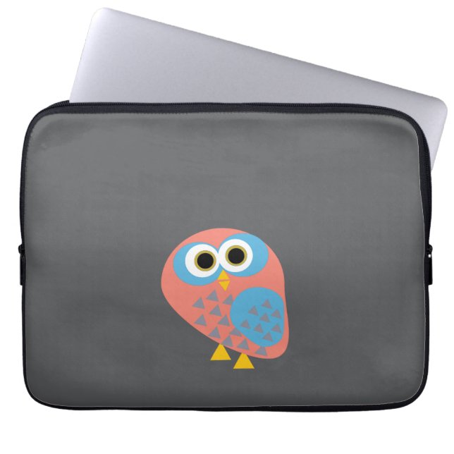 Capa Para Notebook Coruja Hootie (Frente)
