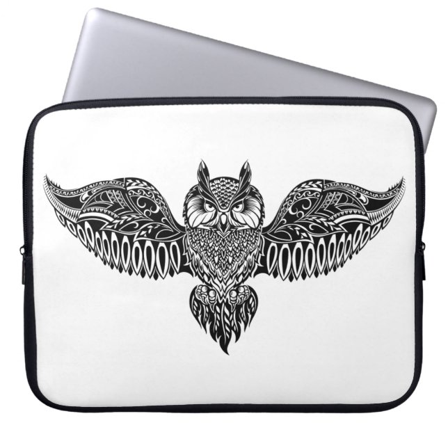 Capa Para Notebook Coruja inspirada (Frente)