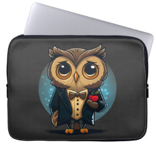 Capa Para Notebook Coruja no Amor: Presente perfeito para o Dia de os