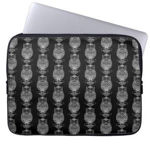 Capa Para Notebook Coruja (preta) - Capuz para Laptop