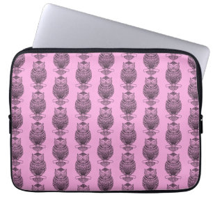Capa Para Notebook Coruja (rosa) - Capinha para Laptop