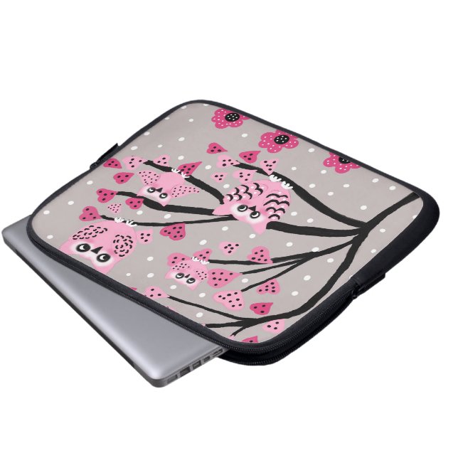 Capa Para Notebook corujas (Frente Inferior)