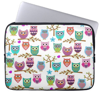 Capa Para Notebook corujas felizes