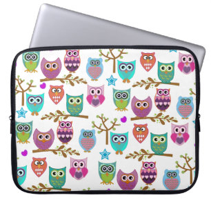 Capa Para Notebook corujas felizes