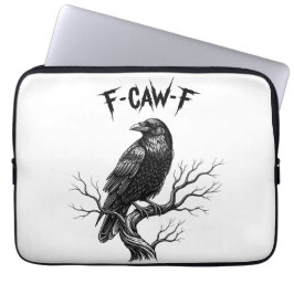 Capa Para Notebook Corvo - F-Caw-F