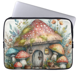 Capa Para Notebook Cottagewitch Mushroom Folklore Spooky Boho Fantasy