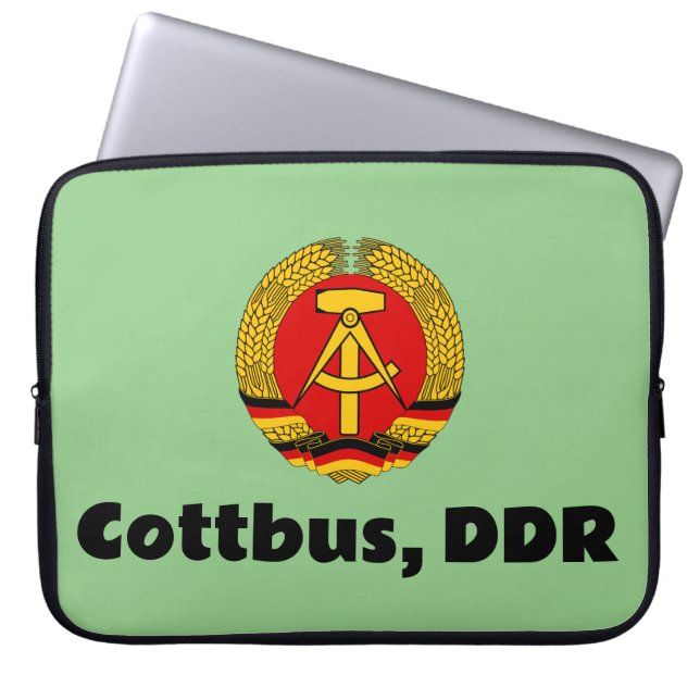 Capa Para Notebook Cottbus, Alemanha Oriental (DDR, GDR) Ossi (Frente)