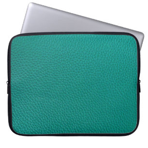 Capa Para Notebook Couro Aquamarino: Textura de Cobra fascinável.