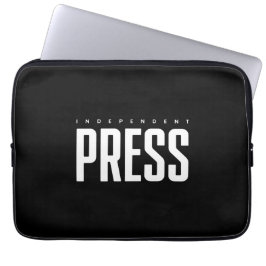 Capa Para Notebook Crachá de identificação de imprensa independente