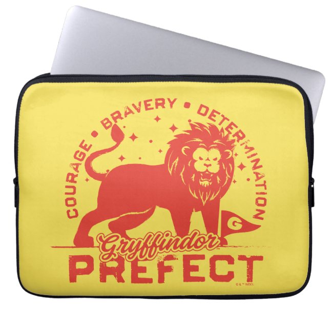 Capa Para Notebook CRACHÁ PREfeito GRYFFINDOR™ (Frente)