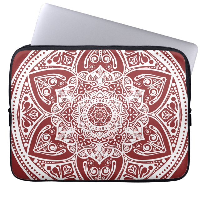 Capa Para Notebook Cranberry Mandala (Frente)