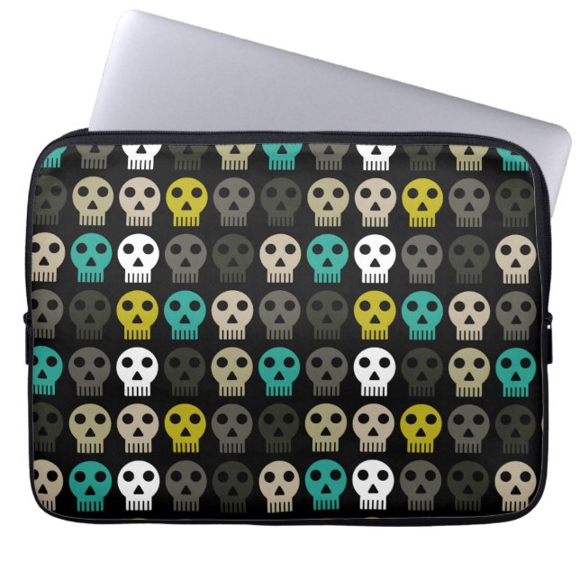 Capa Para Notebook crânio (Frente)