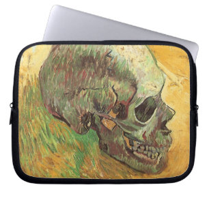 Capa Para Notebook Crânio de Vincent van Gogh, Impressionismo de Vint