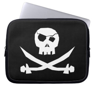 Capa Para Notebook Crânio Pirata