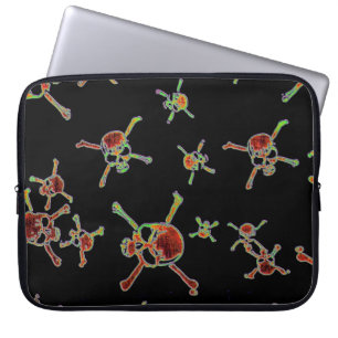 Capa Para Notebook Crânios