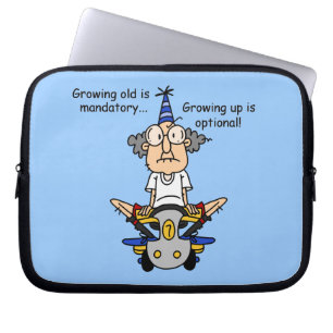 Capa Para Notebook Crescer é um humor opcional