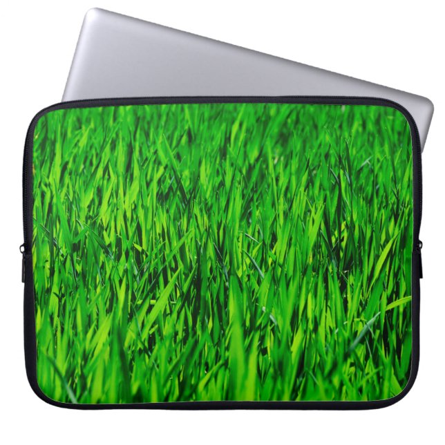 Capa Para Notebook Crescimento do campo de erva (Frente)