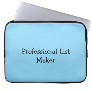 Capa Para Notebook Criador de Listas Profissionais