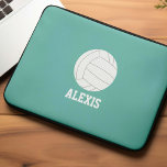 Capa Para Notebook Crianças Personalizadas de Voleibol<br><div class="desc">Design de fãs de voleibol personalizadas.</div>